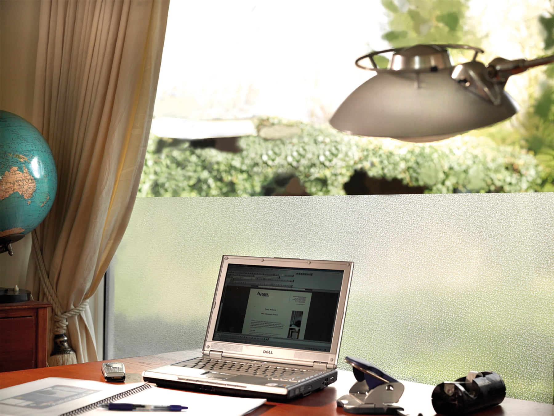 Fablon Frost Static Cling Window Film Set of 2