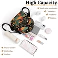 thumbnail image 3 of Floral Birds Vibrant Exotic Pattern Small Backpack Cute Mini Backpacks For Woman Lightweight Daypacks, 3 of 8