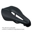 thumbnail image 3 of Sonducket Asiento de bicicleta de fibra de nylon con cubierta de cuero Relleno de material EVA Cómodo sillín de bicicleta Asiento de bicicleta Ciclismo, 3 of 6