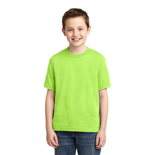 JERZEES® - Playera de algodón/poliéster Dri-Power® 50/50 para jóvenes. 29B JERZEES 29B