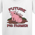 thumbnail image 4 of Inktastic Future Pig Farmer with Cute Pig Family Youth T-Shirt, 4 of 5