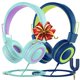 thumbnail image 1 of Auriculares para niños VotYoung con micrófono, paquete de 2, 91 dB, volumen, 1 of 1