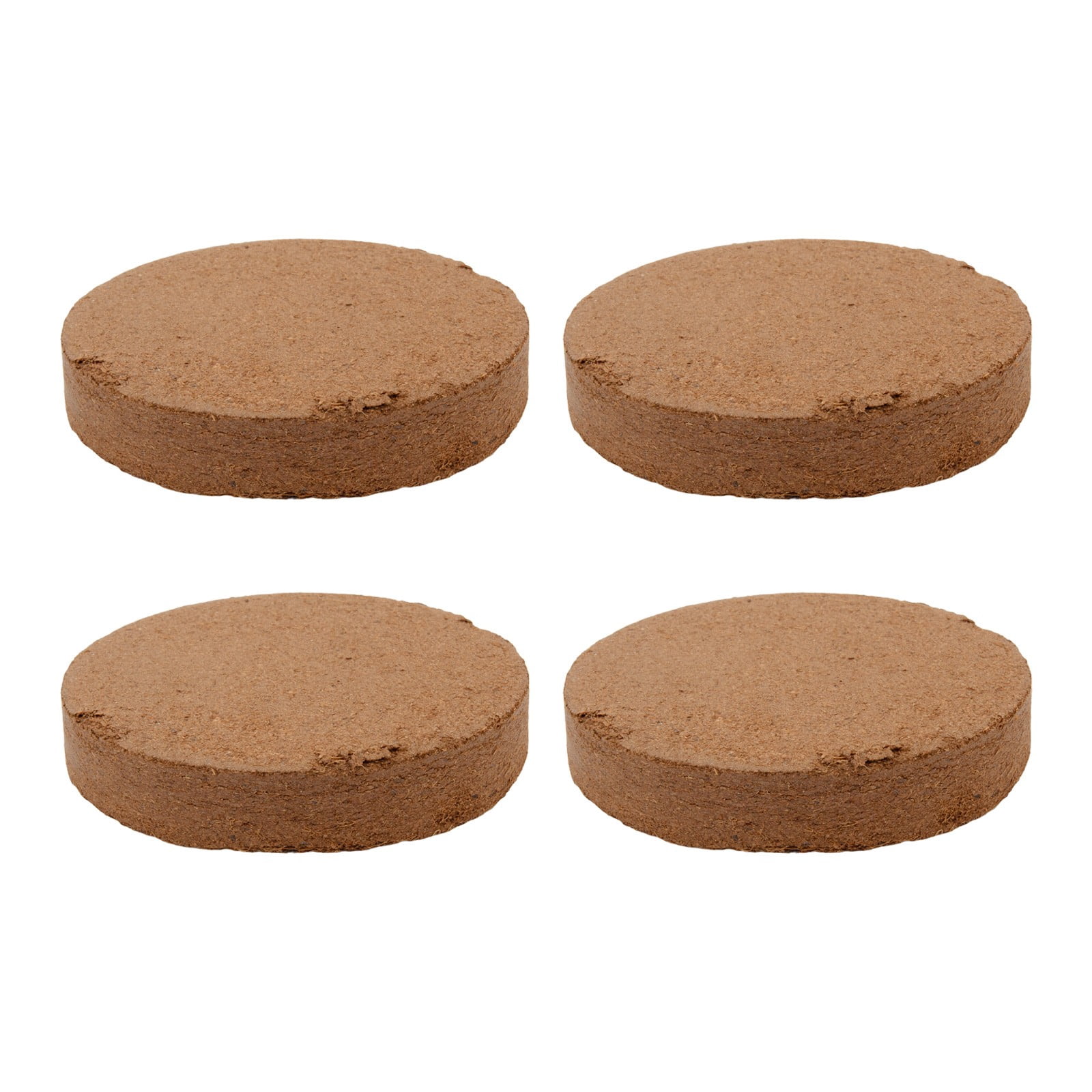 Coconut Fiber Compressed Soil Blocks - Good for Indoor Plants