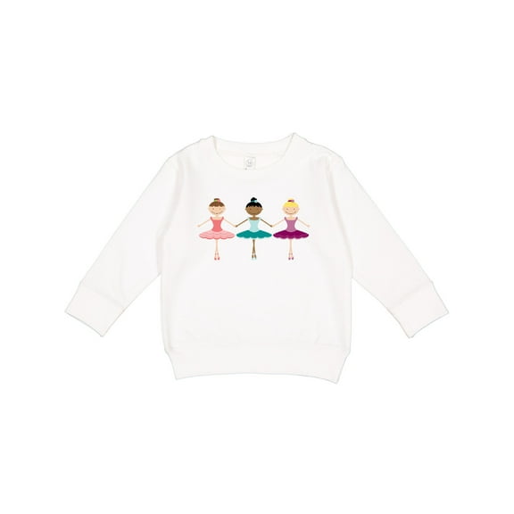 Inktastic Little Ballerina Trio Toddler Sweatshirt