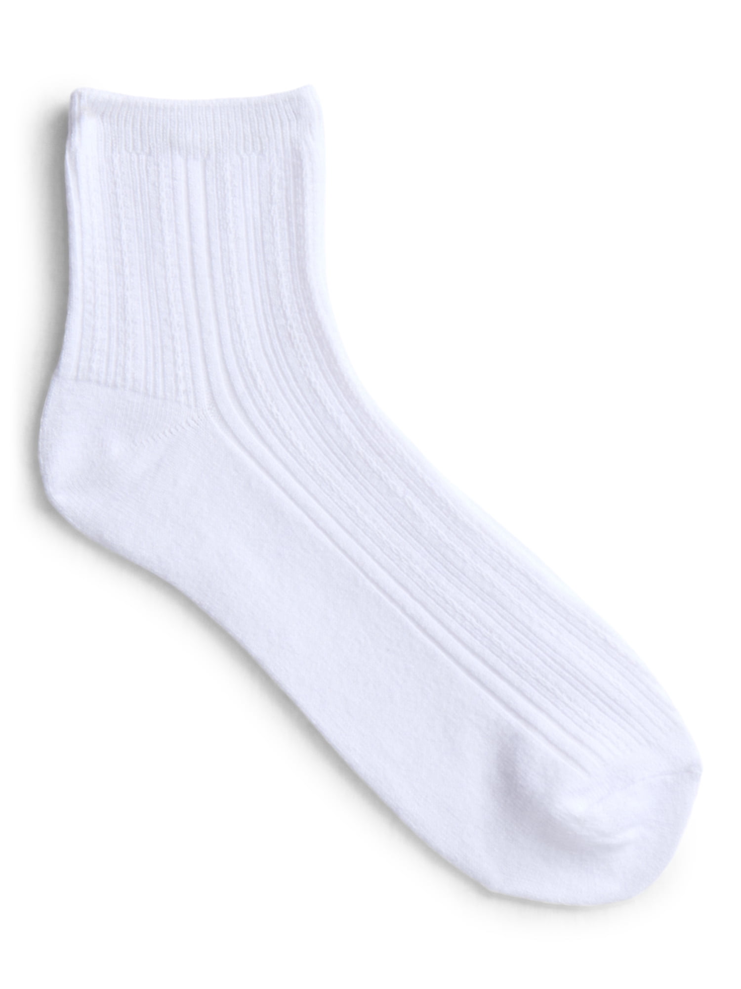 Joyspun Women’s Ankle Elevated Dress Socks, 3-Pack, Shoe Sizes 4-10