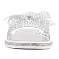 thumbnail image 4 of Sandalias Juicy Couture Yamara para mujer con diamantes de imitación plateados transparentes, 4 of 7