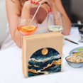 thumbnail image 3 of Yayeee Napkin Holder for Table Set of 2 Kitchen Paper Tissue Organization, Green Mountains, 3 of 8