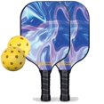 thumbnail image 1 of Usine de Pickleball PB00031-2-C Ensemble de Départ de Pickleball - Ondulations Bleues Palettes de Pickleball USA, Meilleur Ensemble de Pickleball pour Entrée, Graphite en Fibre de Carbone, 1 of 1