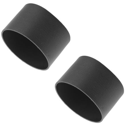 - Home Silicone Bottle Tea Cup Heat Resistant Sleeve Cover Black 6.5cm Dia 2pcs