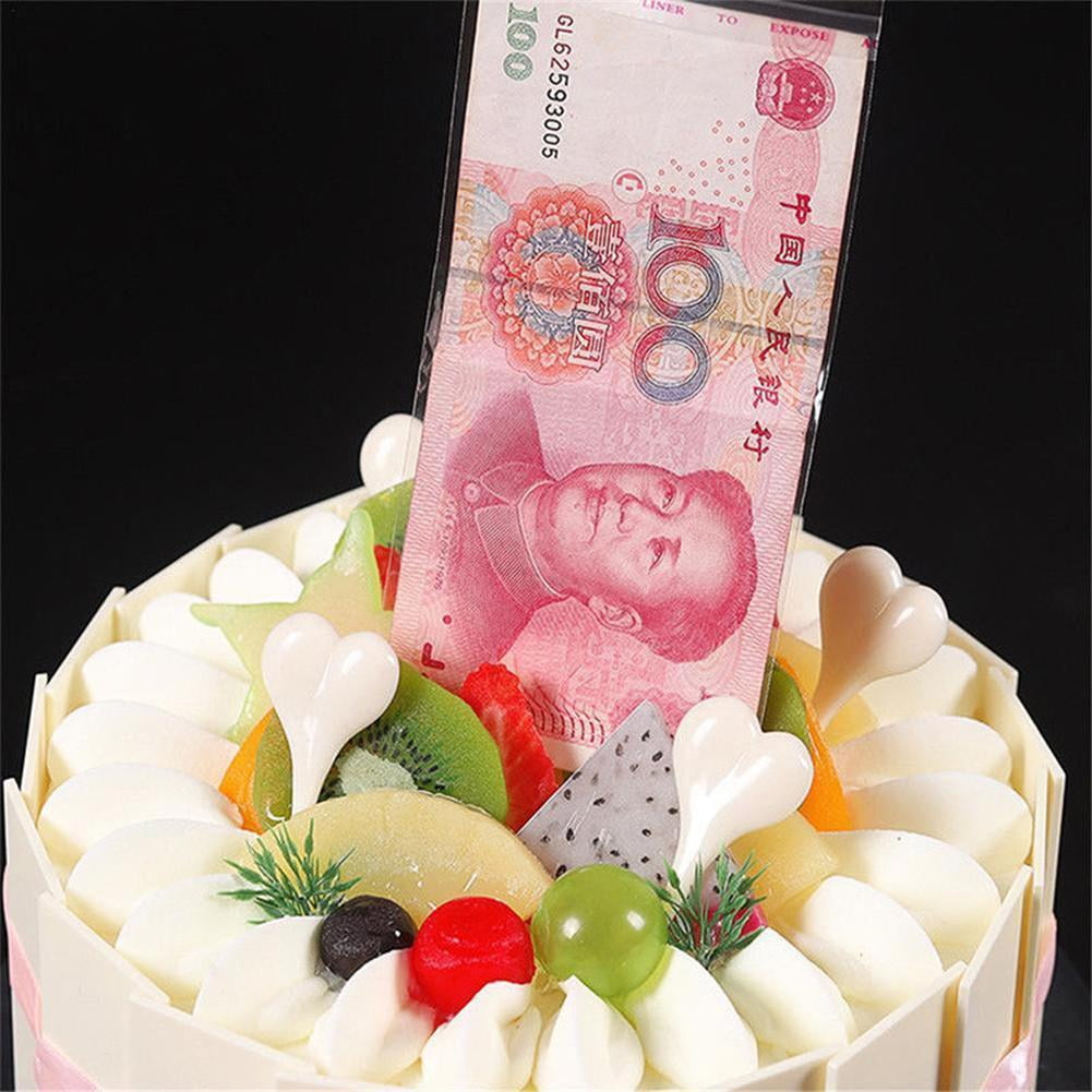 Funny Toy Box Cake Money Props Making Surprise For Birthday Cake Banquet Party v 