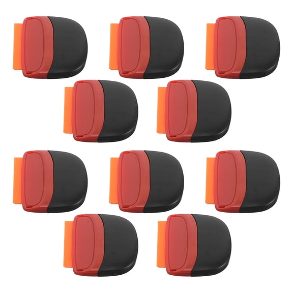 ETEREAUTY 10-Piece Car Vinyl Wrap Tools Set with Plastic for Sticker and Adhesive Cleaning