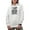 White, variant on 7 Years of Being Awesome, Months, Days, Hours, Minutes, Seconds, White Hooded Sweatshirt or Hoodie, XL