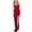 Red, variant on jsaierl Sequin Dress for Women Off the Shoulder Sleeveless Maxi Dresses Sexy V-Neck Bodycon Side Split Prom Dress Evening Party Club Date Night Sparkly Dress