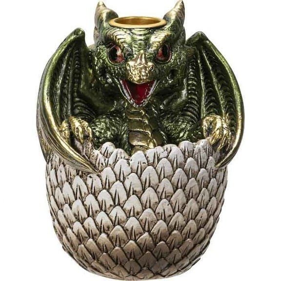 Hatching Dragon Backflow Incense Burner by Medieval Collectibles