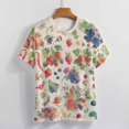 thumbnail image 3 of Various Fruits Women's T-Shirt Short Sleeve T Shirts Tops Tee Ladies Loose T, 3 of 6