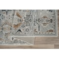 thumbnail image 3 of LaDole Rugs 3x5 ft Classic Premium Area Runner Rug | Boho Small Carpet For Entry Way, Hallway, Home Office, Entrance Indoor Floor Décor | Blue Grey, 3 of 4