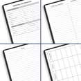 thumbnail image 4 of AT-A-GLANCE Academic 2023-2024 Weekly Appointment Book Planner Black Small 5 x 8, 4 of 7