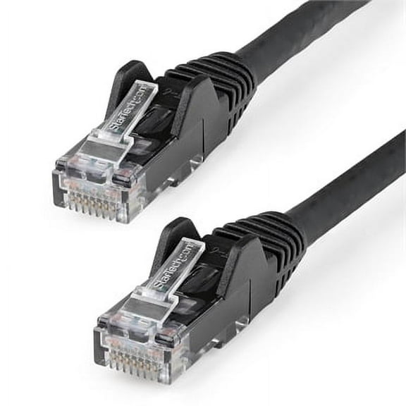 35' Black LSZH CAT6 ETH Cable | Bundle of 5