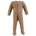 thumbnail image 3 of Hudson Baby Infant Boy Thermal Zipper Sleep and Play 2pk, Bear Tree, 6-9 Months, 3 of 4