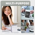 thumbnail image 4 of 10 Pcs Mini Desk Calendar 2024, Mini Desk Calendar 2023-2024 - Runs From Oct 2023 Until Dec 2024, Small Desktop Calendar, 4 of 5