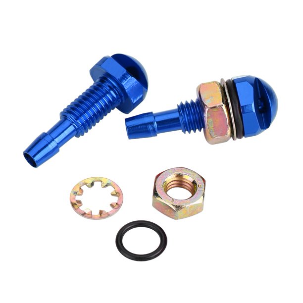 Mgaxyff Windshield Washer Nozzle, 2pcs Universal Aluminum Alloy Car