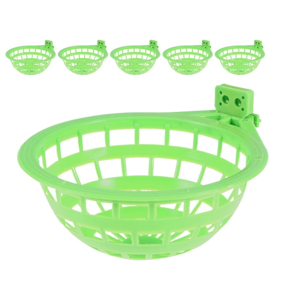 FRCOLOR 6pcs Bird Nesting Bowl Pigeon Breeding and Hatching for Bird Nesting Bed and Egg Nest for Cockatiels and Small Parrots