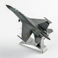 thumbnail image 2 of Avion de Chasse J-11 Modèle Réduit 1/100 Décoration Maison, 2 of 8