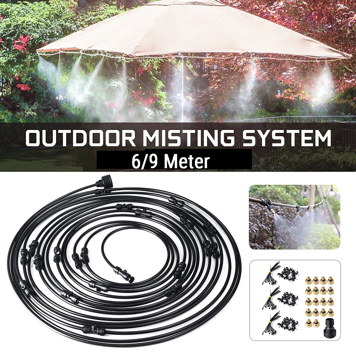 patio water misters cooling