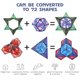 thumbnail image 2 of Muyoka Shape Shifting Box Alivio del estr茅s y la ansiedad Magic Flips Cube para adultos y ni帽os Stay Calm Hand-held Magnetic Finger Flip Cube para, 2 of 5