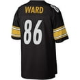 thumbnail image 3 of Men's Mitchell & Ness Hines Ward Black Pittsburgh Steelers Legacy Replica Jersey, 3 of 3