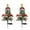 Green, variant on GiLiling 2 Pack Small Christmas Trees for Outdoor Decor, 20 LED Artificial Christmas Trees with Solar Power, 2.3ft Xmas Trees for Outside Porch and Yard Christmas Decor