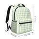 thumbnail image 2 of Disketp Green Checkboard Mochila Estampada para Hombre y Mujer – Mochila Ligera Clásica con Múltiples Bolsillos para Universidad, Trabajo y Viajes-One Size, 2 of 5