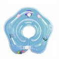 thumbnail image 1 of Blue Baby Swimming Ring Inflatable Baby Infant Toddler Bath Shower Neck Ring Collar Toys Float Safety Ring Pool Aids, 1 of 5