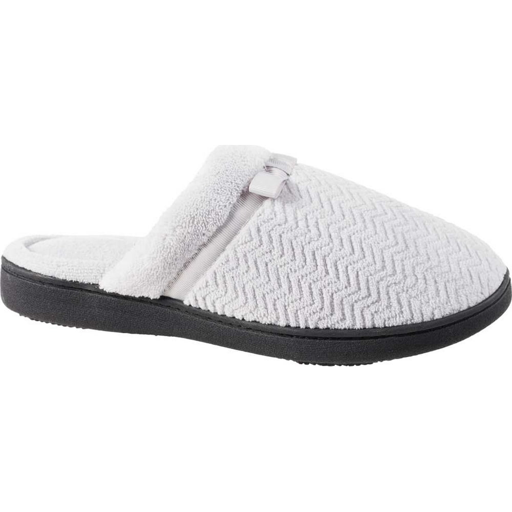 isotoner women's microterry clog