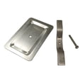 thumbnail image 3 of Light Pole Hand Hole Cover 4x6 Inch - Galvanized Steel Rectangle Access Cover Plate for Square Poles; Weather Resistant, Durable Mounting Hardware, 3 of 4