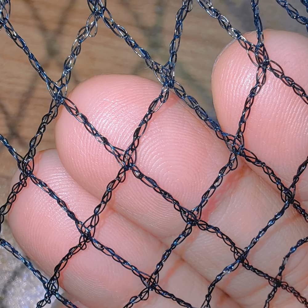 Bird Netting 20x30 Ft, 1/2In Mesh Heavy Duty Garden Netting Pest Barrier for Plants, Vegetables, Extra Strong Woven Mesh Netting, Animal Fencing for Fruit Trees Against Birds, Deer, Poultry