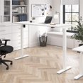 thumbnail image 1 of Scranton & Co Engineered Wood 72W Adjustable Standing Desk in White, 1 of 7