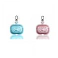 thumbnail image 2 of Estuche de cuero para Airpods Pro 2019, Glitter Bling Sequin Sparkle Estuche lindo de PU Estuche protector a prueba de golpes Skin Slim Metal Broche Llavero Mosquetón - Dorado brillar Electrónica, 2 of 4