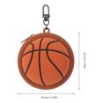 thumbnail image 2 of unbranded Pequeño De Silicona Con Llavero Baloncesto Ideal Para Auriculares, 2 of 8