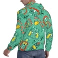 thumbnail image 3 of Bingfone Funny Animals In Jungle Men'S Drawstring Hoodie Long Sleeve Pocket Sweatshirts-Medium, 3 of 9