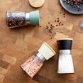 thumbnail image 5 of Manual Grinder 304 Stainless Steel Grinder Pepper Grinder Powder Bottle Sprinkler Bottle - 2Packs Shakers Fill Use To Steel Kitchen 6Oz and Pepper, By PRYESS, 5 of 9