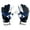 Blue, variant on DIYMAG 1 Pair Kids Goalkeeper Gloves, Youth Goalie Goalkeeper Gloves with Finger Protect
