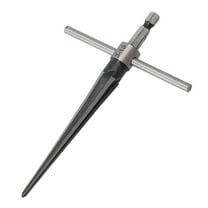 3-13mm Hand Held Tapered Reamer T Handle 6 Flute Beveling Cutting Drill Tool