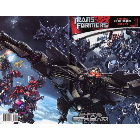 Transformers: The Reign of Starscream #5A VF ; IDW Comic Book