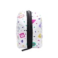 thumbnail image 4 of 6.5x2.5x4 In Printed Makeup Bag Organizer with 5 Compartments Travel Toiletry Pouch Bag Simple Shapes and Lines, 4 of 6