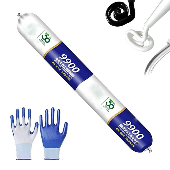 9900 Sealant Waterproof,9900 Waterproof Sealant,DH-9900 High-Temperature Resistant Silicone Sealants for Sunroom,Permanent Solution for Roof & Wall Cracks,Waterproofs Sealants