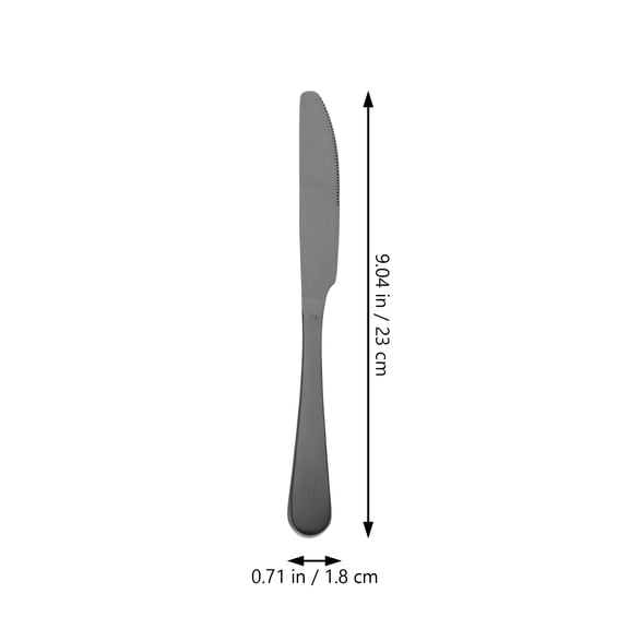 GOOHOCHY 1 Set of Kitchen Stainless Steel Cutlery Stainless Steel Dinnerware Kit Western Food