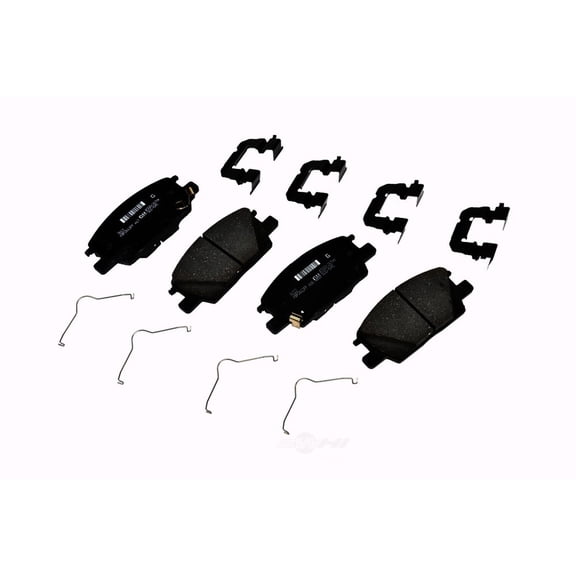 Disc Brake Pad Set Fits select: 2016-2019 CHEVROLET MALIBU LT, 2017-2019 BUICK LACROSSE ESSENCE