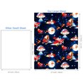thumbnail image 4 of Christmas Wrapping Paper for Boys Girls Kids - 4 Styles Cute Xmas Gift Wrap Paper for Baby Birthday New Year Party - 8 Large Sheets, 27 x 37 inch, 4 of 7