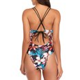 thumbnail image 4 of Traje de baño de una pieza para mujer, traje de baño estampado sin espalda, traje de baño para fiestas en la piscina en la playa, 4 of 6